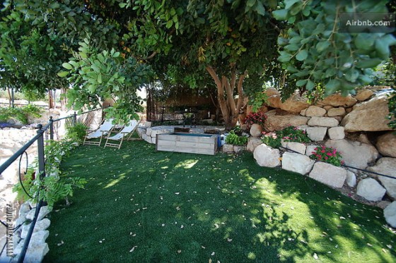 cave, architecture, Airbnb, Columbarium, Israel, natural materials,