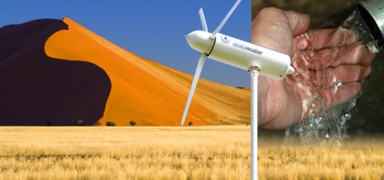 wind power, water-producing wind turbine, Eole Water, Gulf states, desert, clean tech, renewable energy