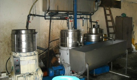 green waste refinery water treatment for olive oil press, boutique wineries
