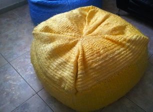 Fruitful Fusion “Trochets” Bean Bags from Trash