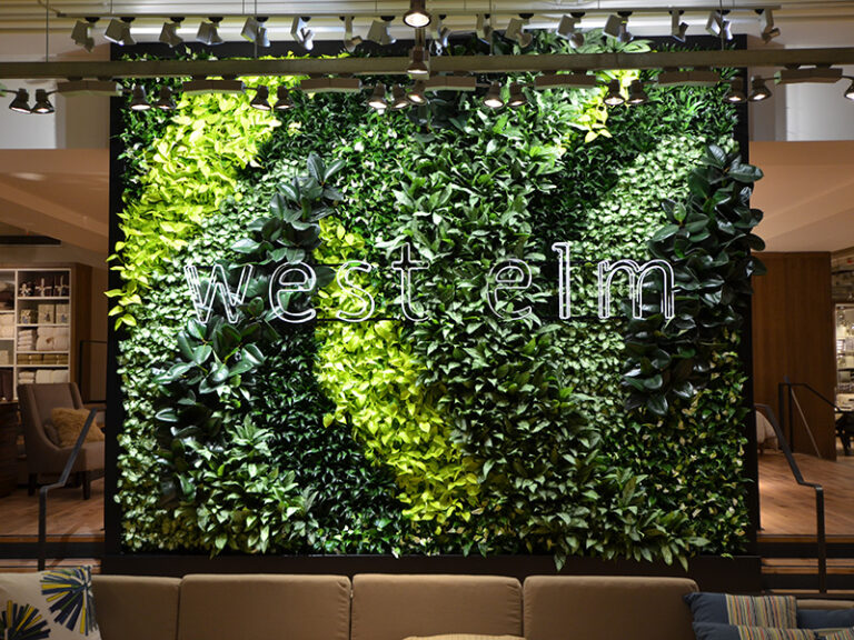 West Elm’s Living Green Wall is a First in Kuwait