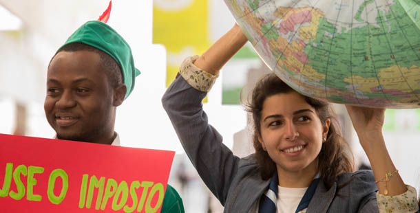 Activists Call for a ‘Robin Hood Tax’ to Boost Climate Change Fund