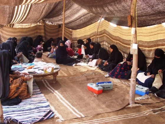 crop display in morocco women berber