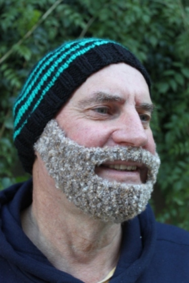 handknit sunnah beard Free Hat Pattern