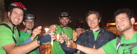 jerusalem cycling biking night