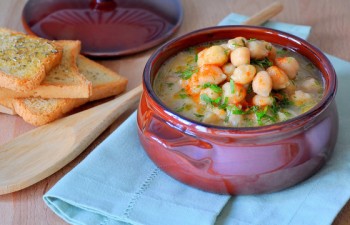 Eat Like A Sustainable Moroccan – Chickpea and Spinach Soup RECIPE