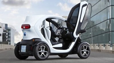 New Renault Twizy Electric Car Being Tested in Tel Aviv Rental-Share Plan
