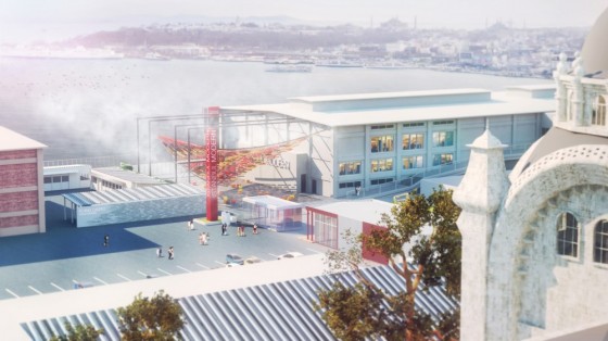 tearing the ground, ONZ Architects, flying carpet, plastic pollution, recycled plastic, Istanbul, Istanbul Modern, MoMA, YAP 2013, design, green design, architecture, urban