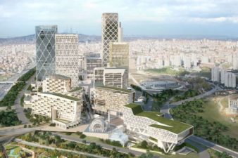 Green-Roofed Istanbul International Financial Center Breaks Ground