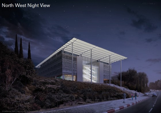 foster-partners-night-hebrew-university-safra-brain-building