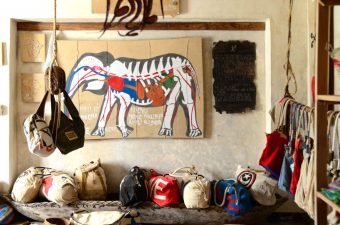 Ali Lamu Upcycles Weathered Dhow Sails into Inspiring Art