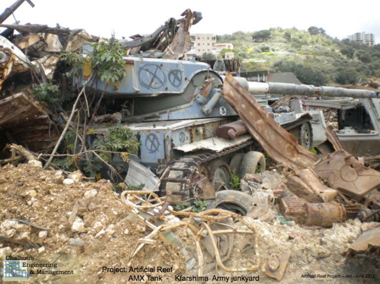 Army Junk Sunk as Artificial Reefs off Lebanese Coast – Fish Tanks?!?