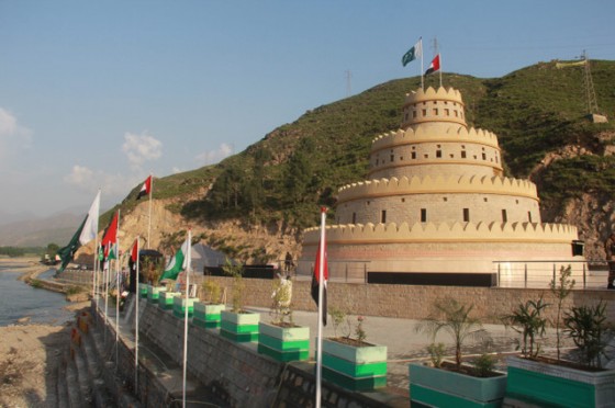 UAE, bridge, Pakistan, solar-power, humanitarian design, floods, climate change, Sheikh Zayed bin Sultan Al Nahyan