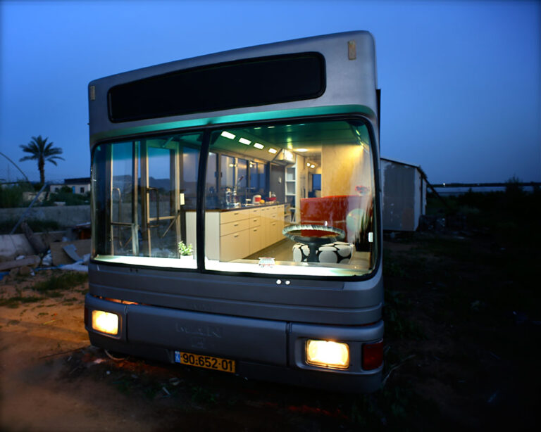 Long Public Bus Converted into $300,000 Un-green Luxury Home