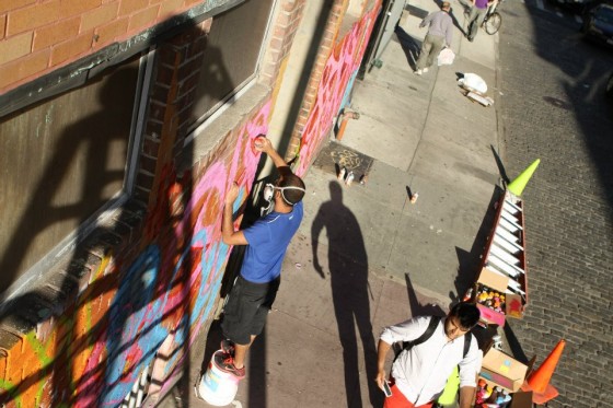 graffiti artist, Tunisian artists, graffiti at IDEAS City Festival, French Institute Alliance Francaise,