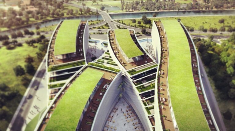 Green-Wrapped Offices to Transform Turkish Working Class Neighborhood