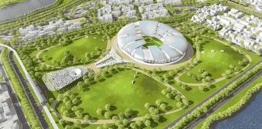 Tangram 2022 World Cup Stadium Cools Itself Like a Lizard