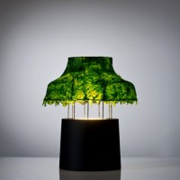 Green lighting, Israeli designers, green design from Israel, seaweed lamp, Marine Light, Nir Meiri,