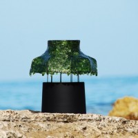 Green lighting, Israeli designers, green design from Israel, seaweed lamp, Marine Light, Nir Meiri,