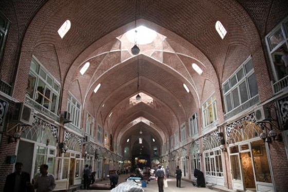 Tabriz bazaar iran Interior