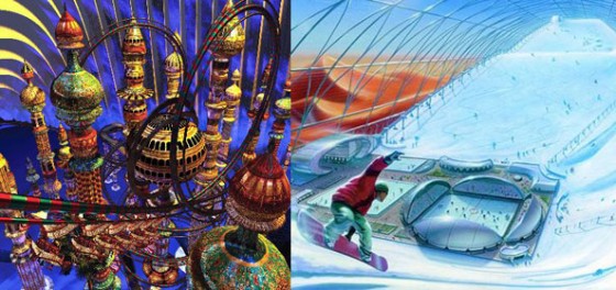 dubailand banner, dubai