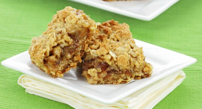 No Bake Date Squares Recipe