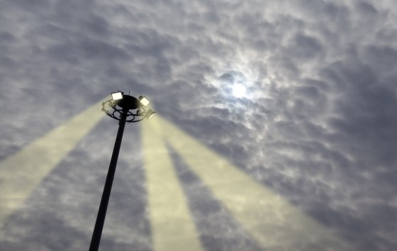 daytime outdoor lights waste energy