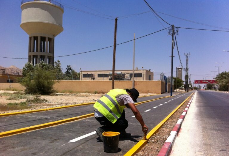 Palestine’s First Bike Lane in Jericho Brings Oldest City Up to Speed