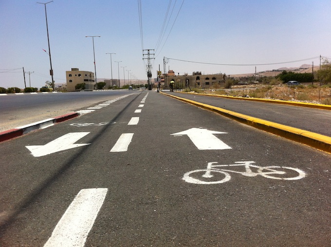 bike lane jericho jerusalem palestine