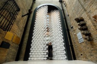 Najila El Zein’s Beautiful Wind Portal is Made with 5,000 Paper Windmills