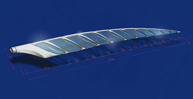 Dragonfly Wind Turbine, Renzo Piano, wind energy Mediterranean Coast, clean energy, Mediterranean clean tech, The Shard, The Shard architect designs Dragonfly wind turbine