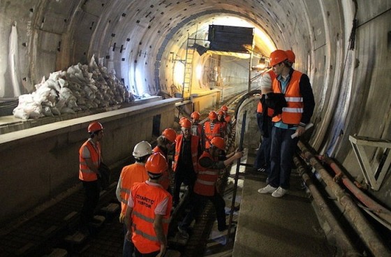 marmaray undersea tunnel tube turkey istanbul