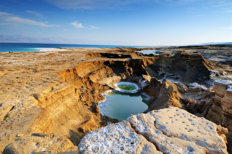 Mysterious Sinkholes Threaten to Sink the Dead Sea