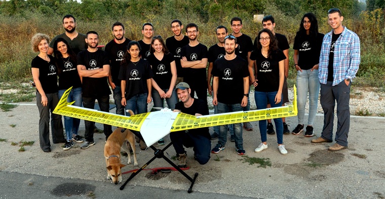 3D printed plane and test pad for green flights