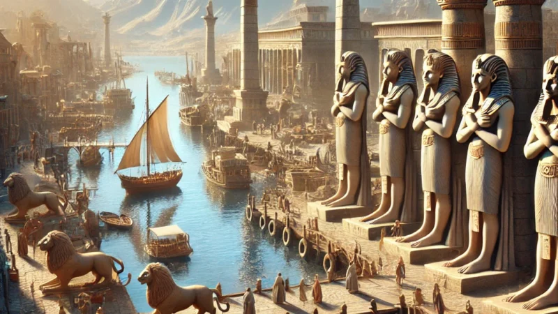 Dive at the lost Egyptian city Heracleion swallowed by the sea