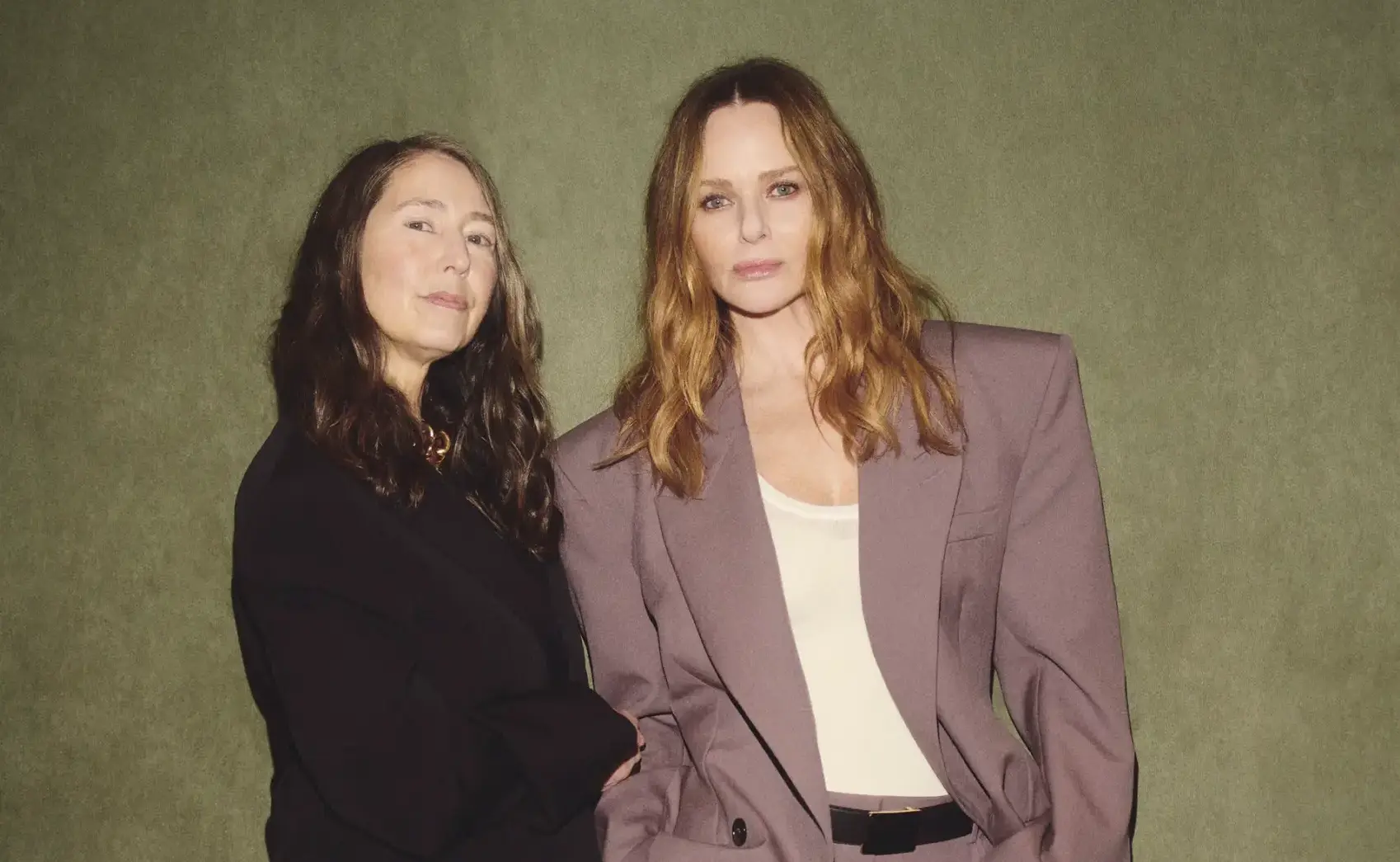 Ann-Sofie Johansson with Stella McCartney