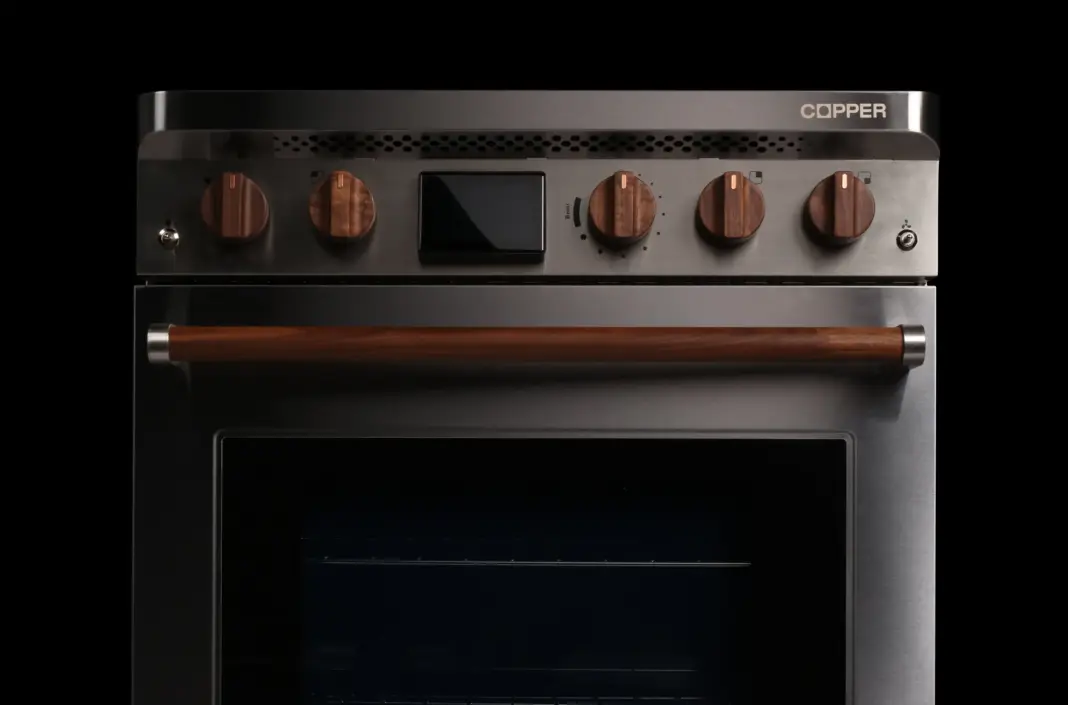 Copper, battery induction oven