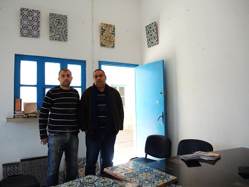 Tunisian Handmade Tiles workshop owners