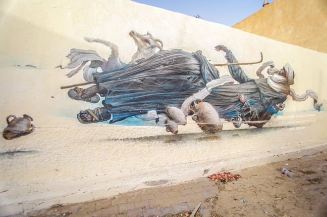 Djerbahood, Graffiti, BOMK, Tunisia, Djerba, Gulf of Gabes, 150 graffiti artists, open air graffiti gallery, street art, urban art, urban rehabilitation