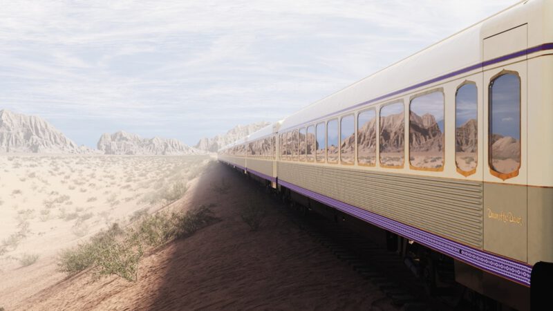 Dream of the Desert Train is like a luxury Orient Express