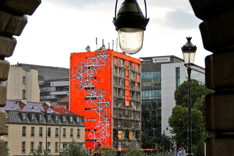 Paris Tower “Graffed” by Arab Street Artists, Then Destroyed (VIDEO)