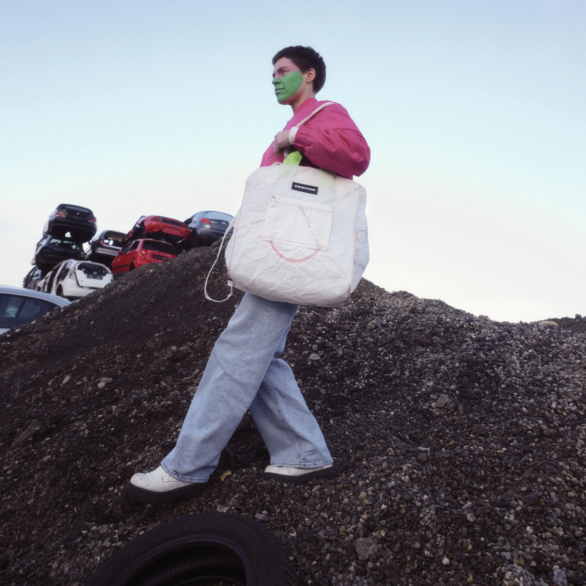 FREITAG, F700 bags made from airbags, pilsok, sustainable fashion, upcycled airbags, circular economy, recycled materials, eco friendly bags, sustainable design, ethical fashion, zero waste accessories, repurposed airbags, green fashion innovation