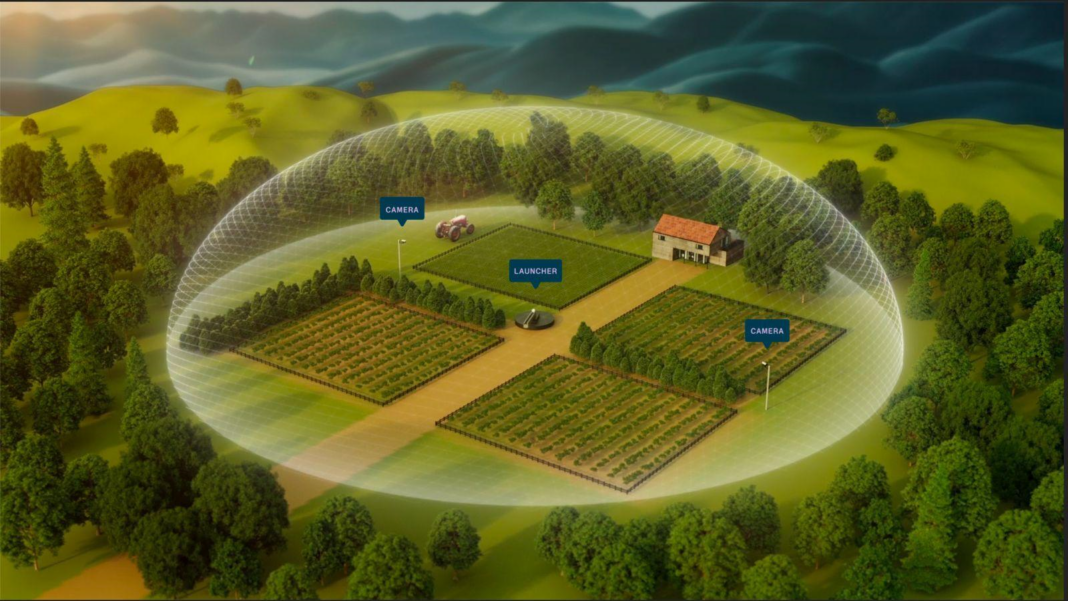 Firedome launches retardants at fires