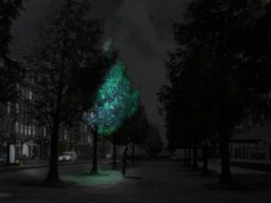 Safely swap your streetlight for a glowing tree?