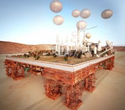 This “Green Machine” mobile city fertilizes the Sahara Desert as it moves