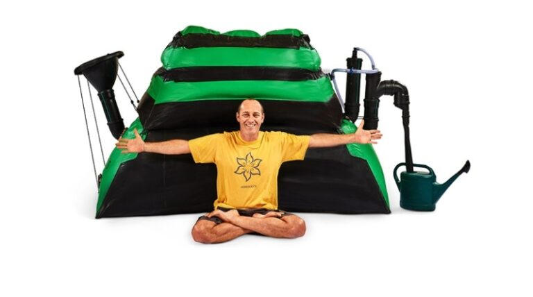 Make biogas in your backyard from food and poop