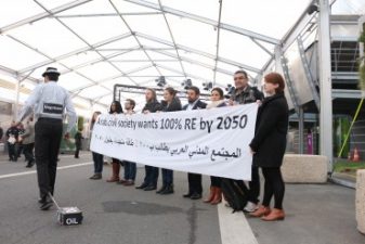Arab civil society calls Arab nations to achieve 100% renewable energy Arab civil society calls Arab nations to achieve 100% renewable energy