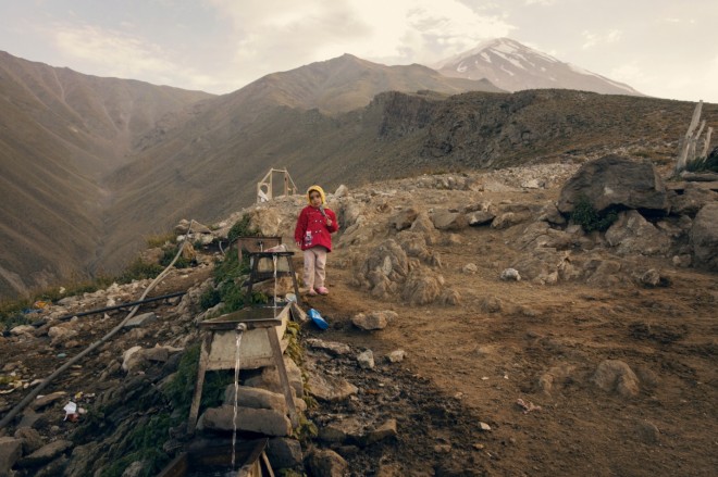 Iran glacial melting