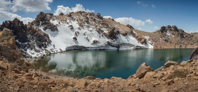 Iran glacial melting