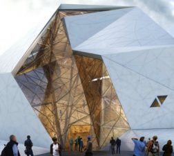 Iranian rock gym in Polur village to overlook Mount Damavand